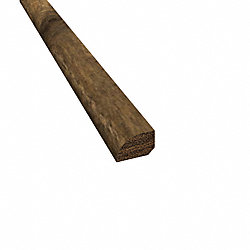 Prefinished Distressed Bar Harbor Acacia Hardwood 1/2 in thick x .75 in wide x 78 Length Shoe Molding